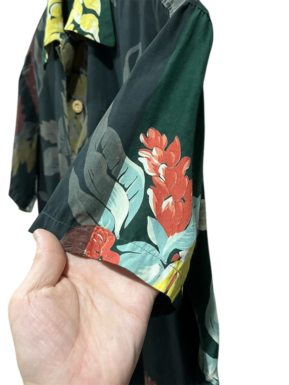 Junya Watanabe JUNYA WATANABE COMME des GARCONS Cdg S/S 2002 Hawaiian Shirt Size US M / EU 48-50 / 2 - 12 Thumbnail