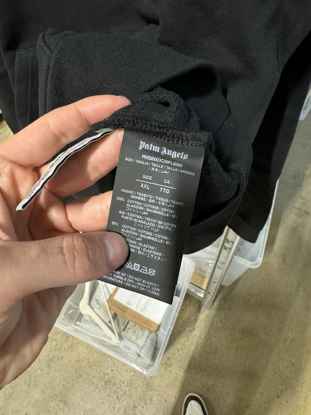 Palm Angels Palm Angels Sprayed Hoodie NEW Size US XXL / EU 58 / 5 - 4 Thumbnail