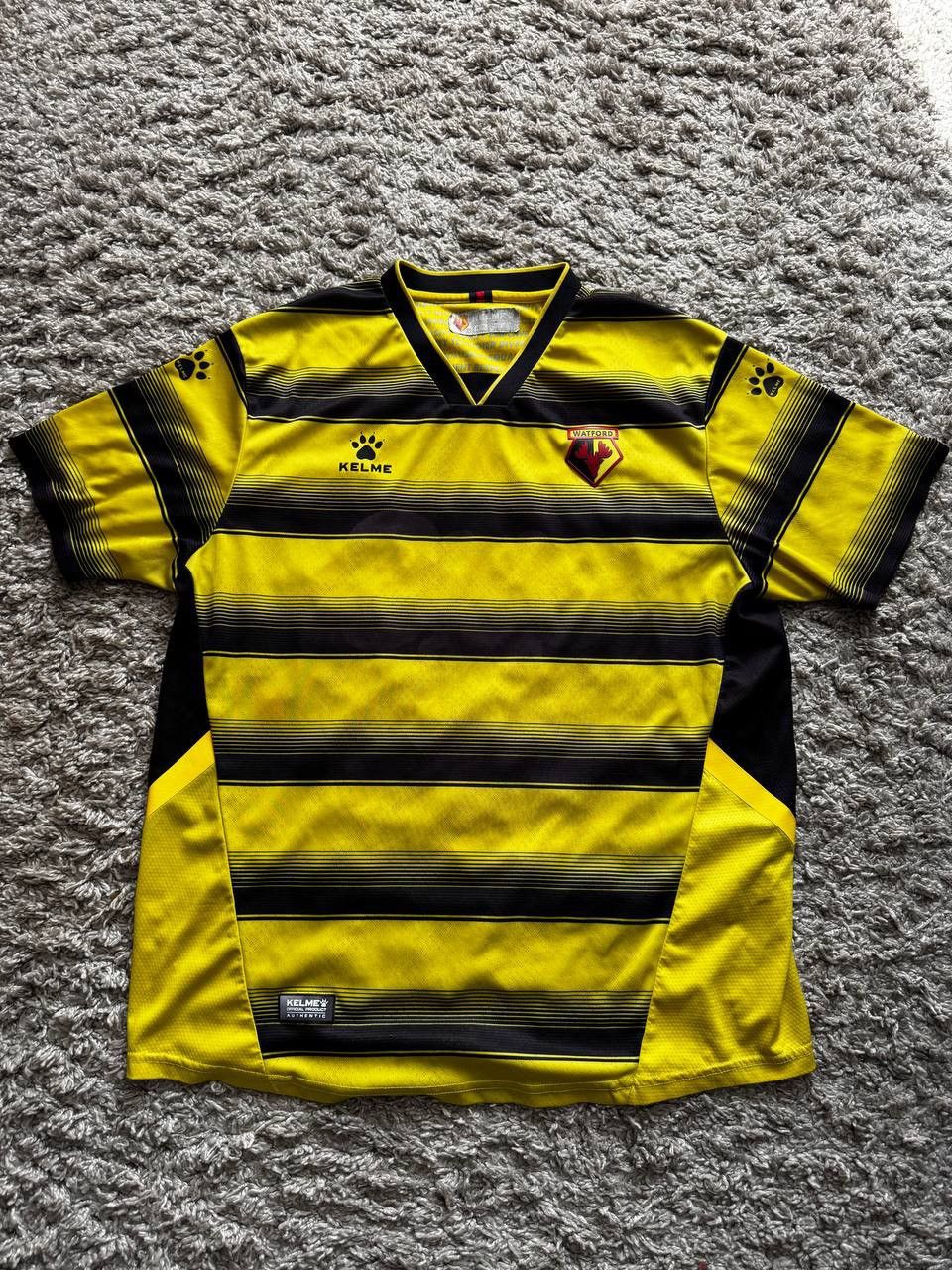 Chelsea Soccer Kelme Watford FC 2021-2022 player issue soccer jersey tee Size US M / EU 48-50 / 2 - 1 Thumbnail
