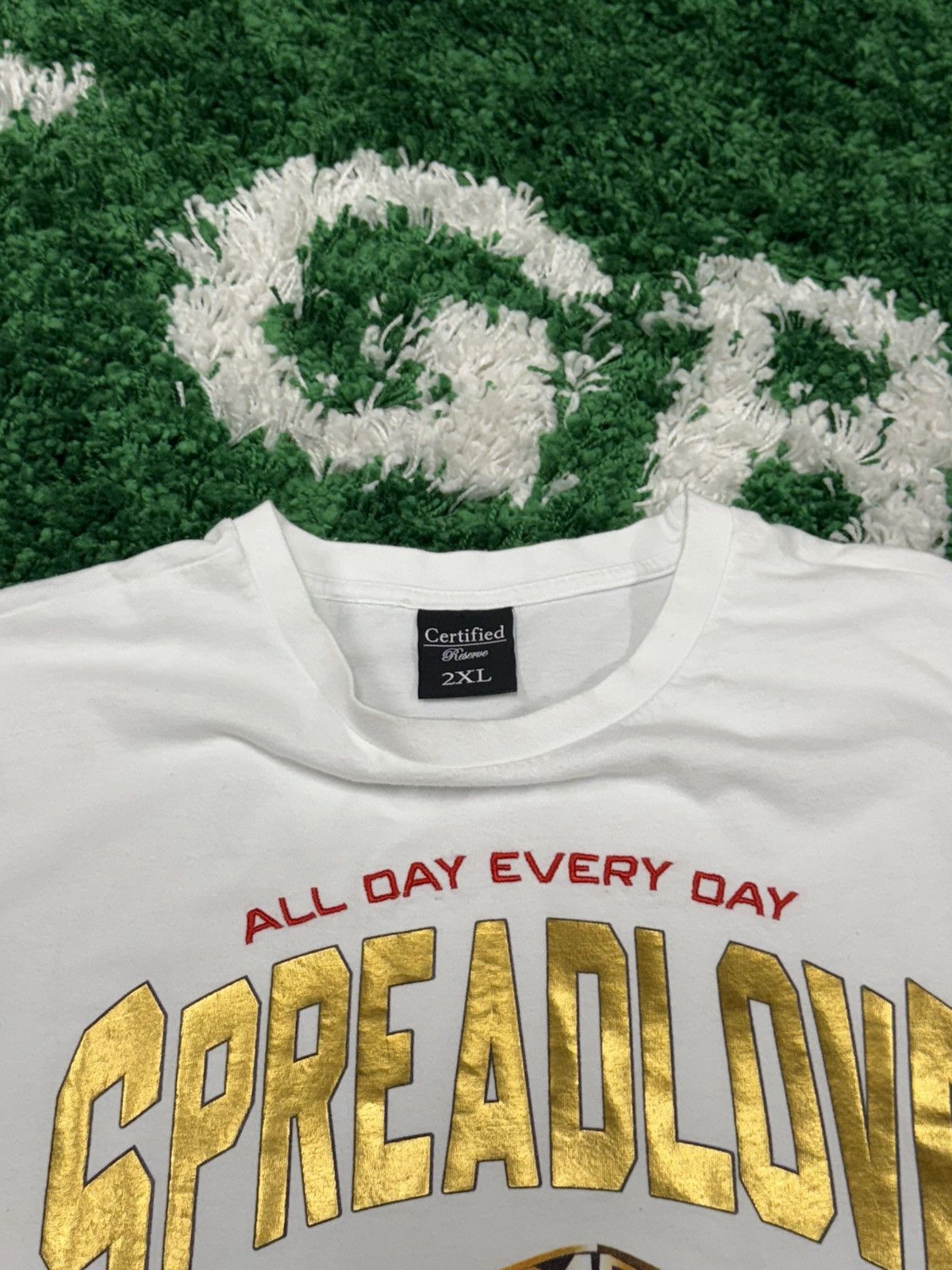 Other Streetwear Spread Love Champion Ring Tee White 2XL XXL Size US XXL / EU 58 / 5 - 4 Thumbnail