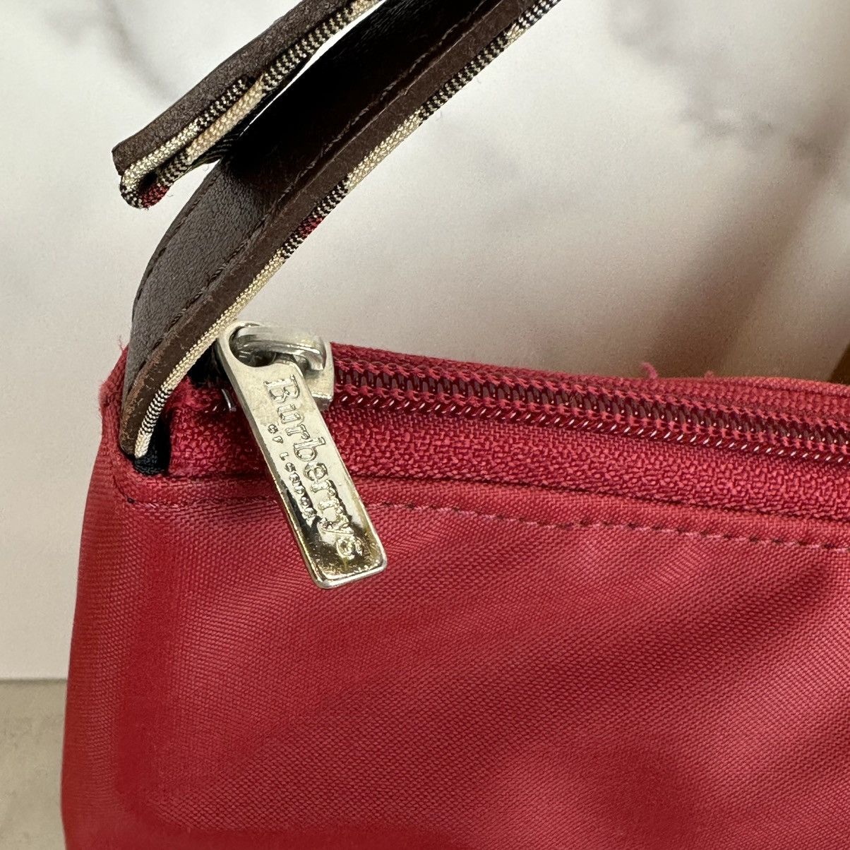 Burberry Burberry Blue Label Red Nylon Pochette Size ONE SIZE - 5 Thumbnail