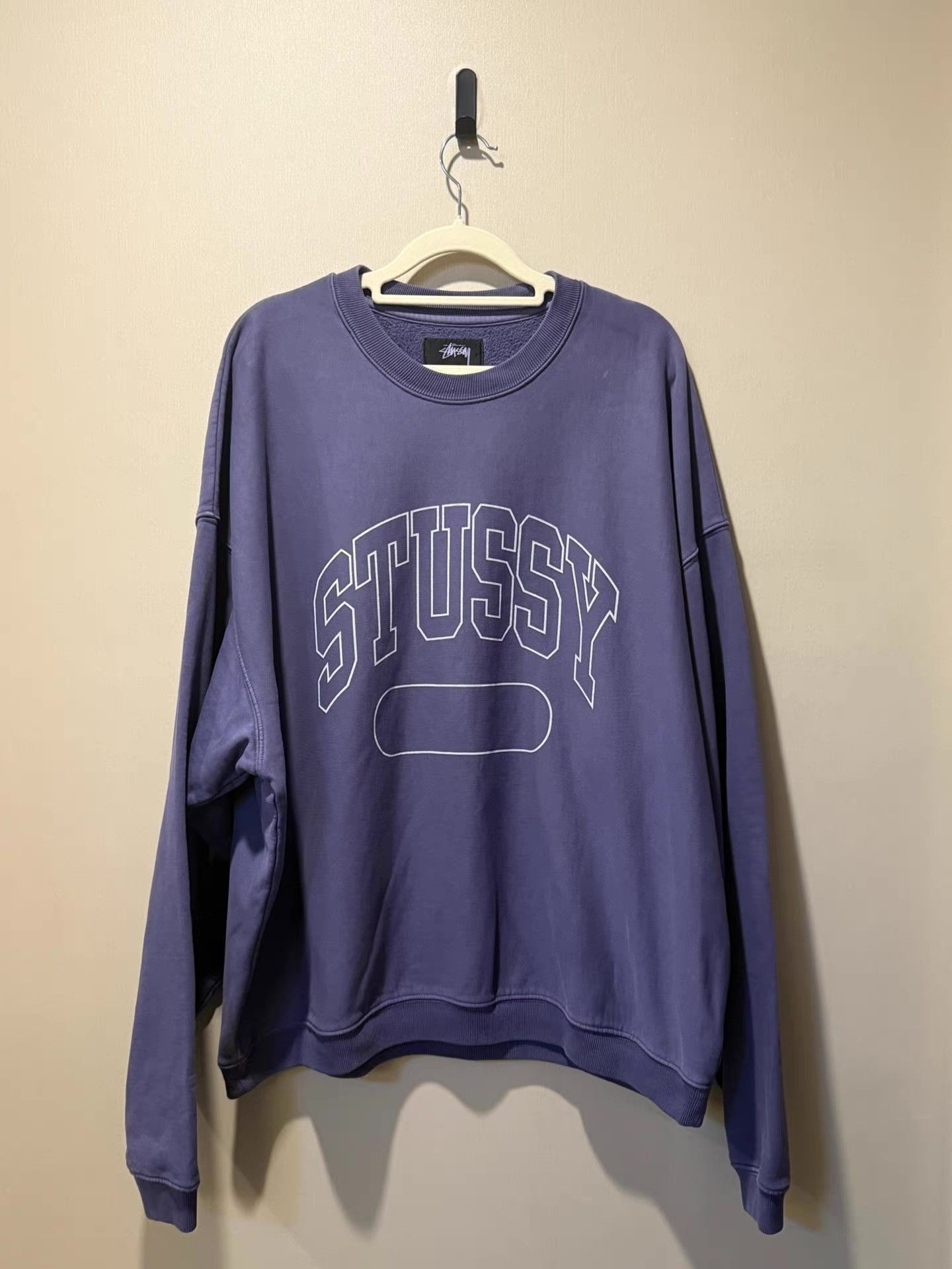 Stussy Stussy FW23 Varsity Oversized Crew Sweatshirt。 Ｑ20 Size US XL / EU 56 / 4 - 1 Thumbnail