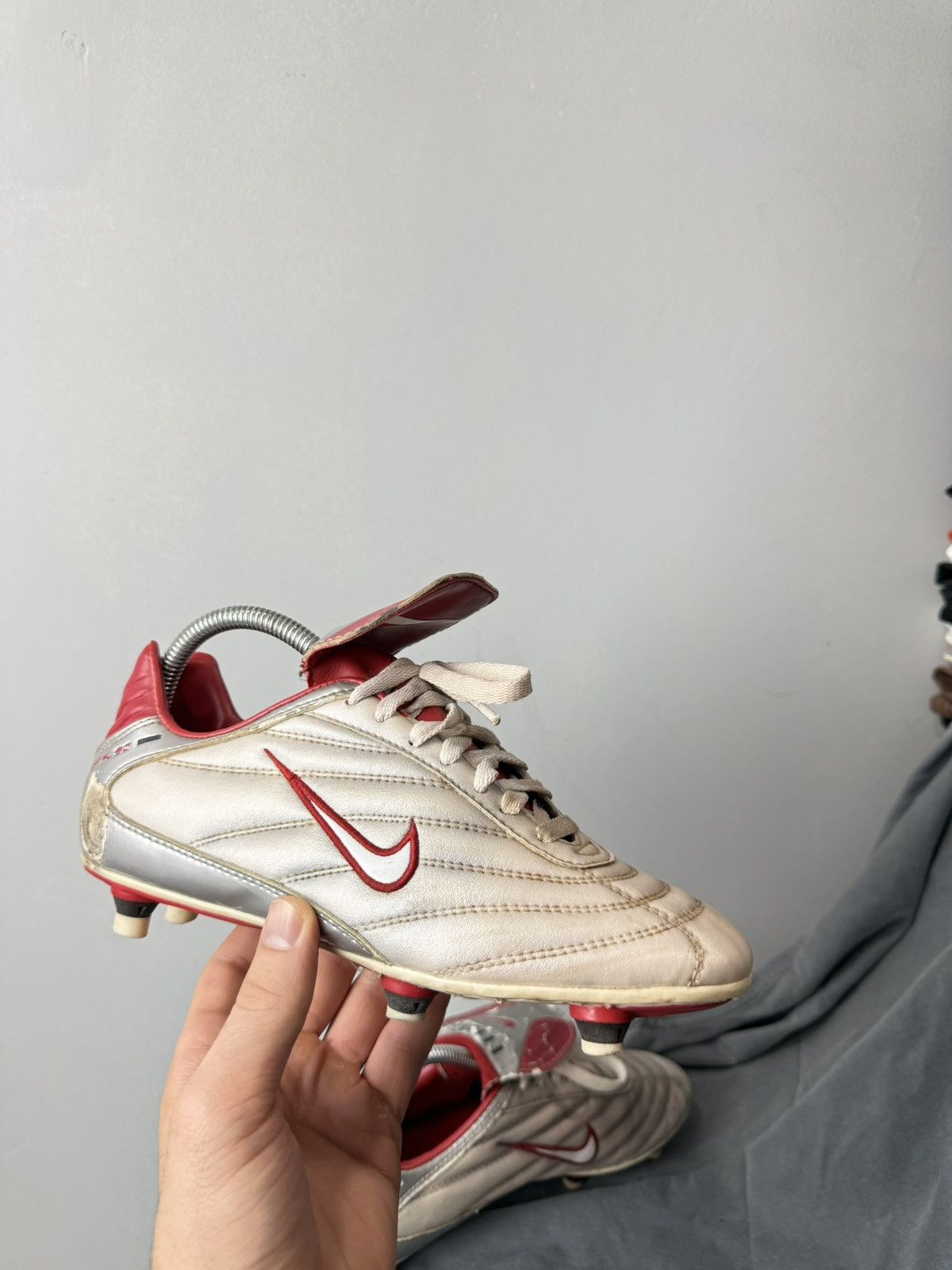 Nike 💥Rare! Vintage Nike Total 90 Soccer Boots Sneakers Size US 6 / EU 39 - 9 Thumbnail