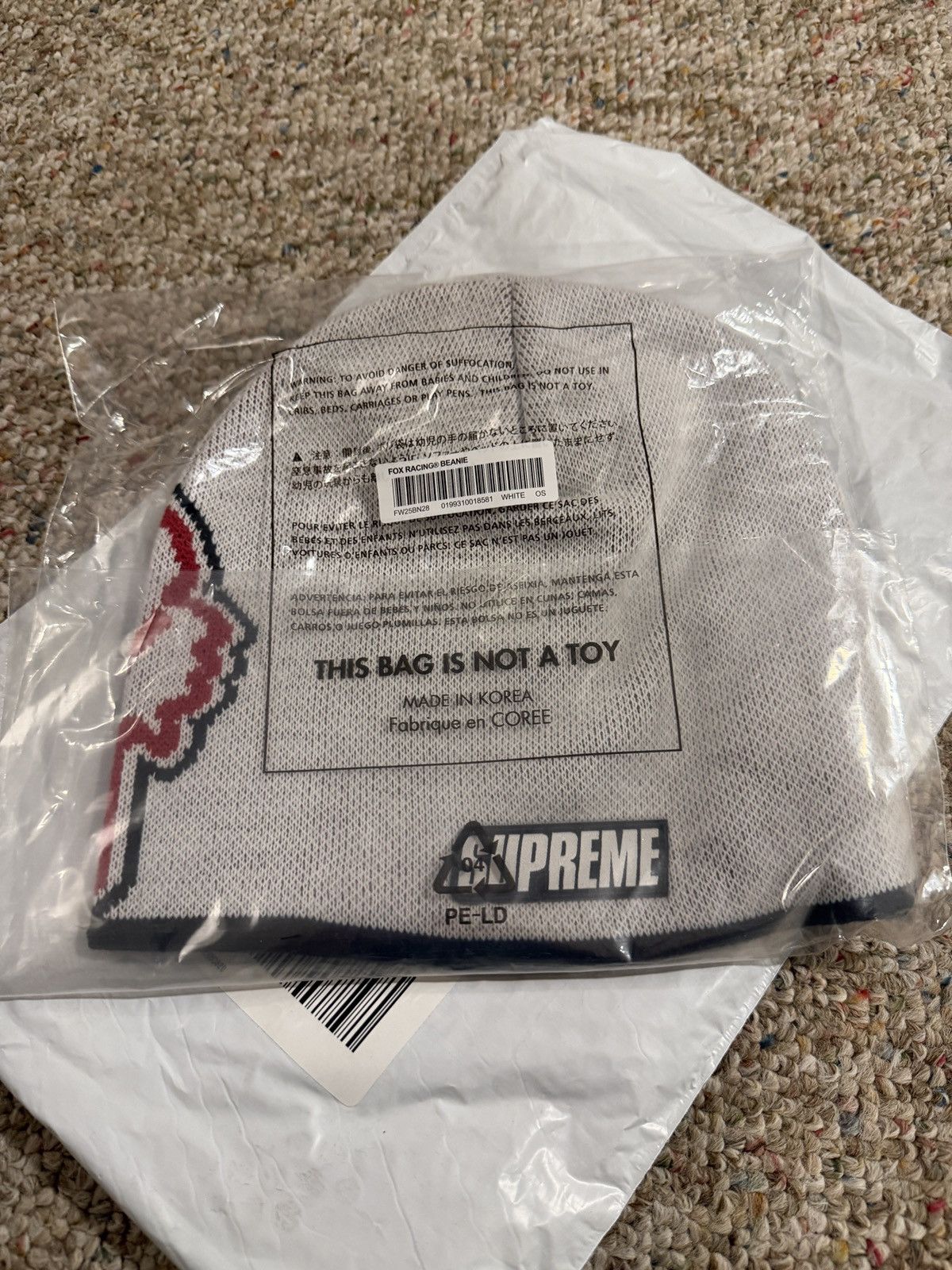 Fox Racing × Supreme Supreme Foxx racing beanie hat Size ONE SIZE - 8 Thumbnail
