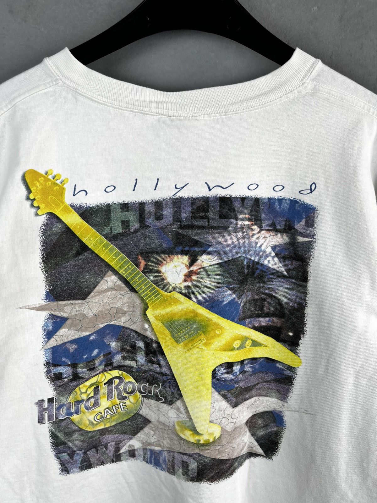 Hard Rock Cafe Hard Rock Hollywood t shirt vintage 90s Size US L / EU 52-54 / 3 - 4 Thumbnail