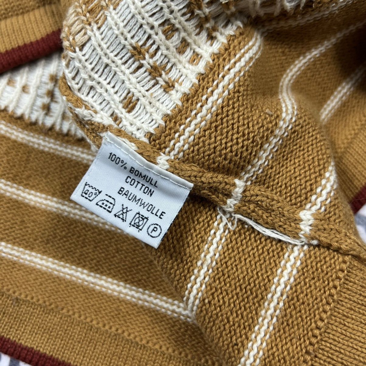 Gudrun Sjoden Vintage Y2K Gudrun Sjoden Retro Aztec Knitted Boxy Sweater Size L / US 10 / IT 46 - 16 Thumbnail