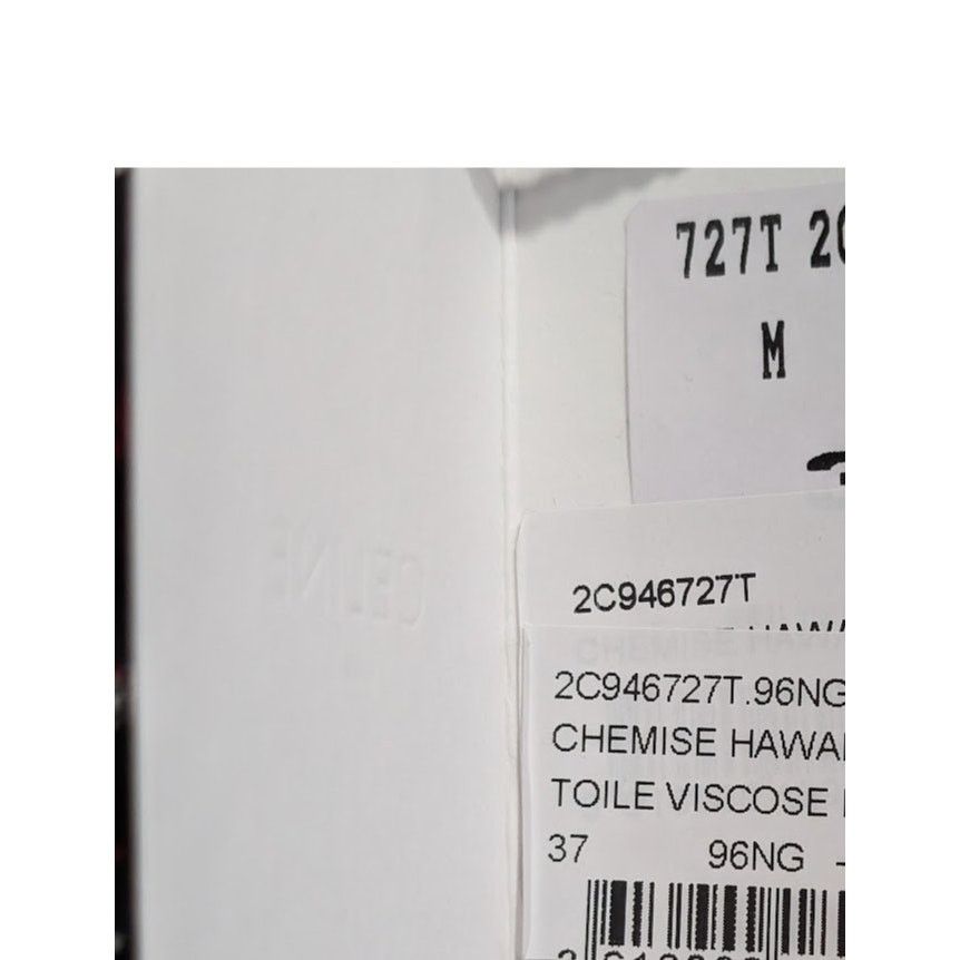 Celine o1rshd1 Chemise Hawaii Toile Shirt in Multicolor Size US XS / EU 42 / 0 - 20 Thumbnail