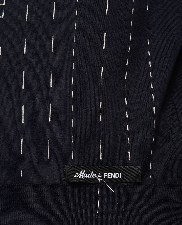 Fendi o1w1db10625 FZX091 Pullover in Black Size US S / EU 44-46 / 1 - 5 Thumbnail