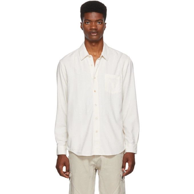 50/L - White Silk - Classic Shirt