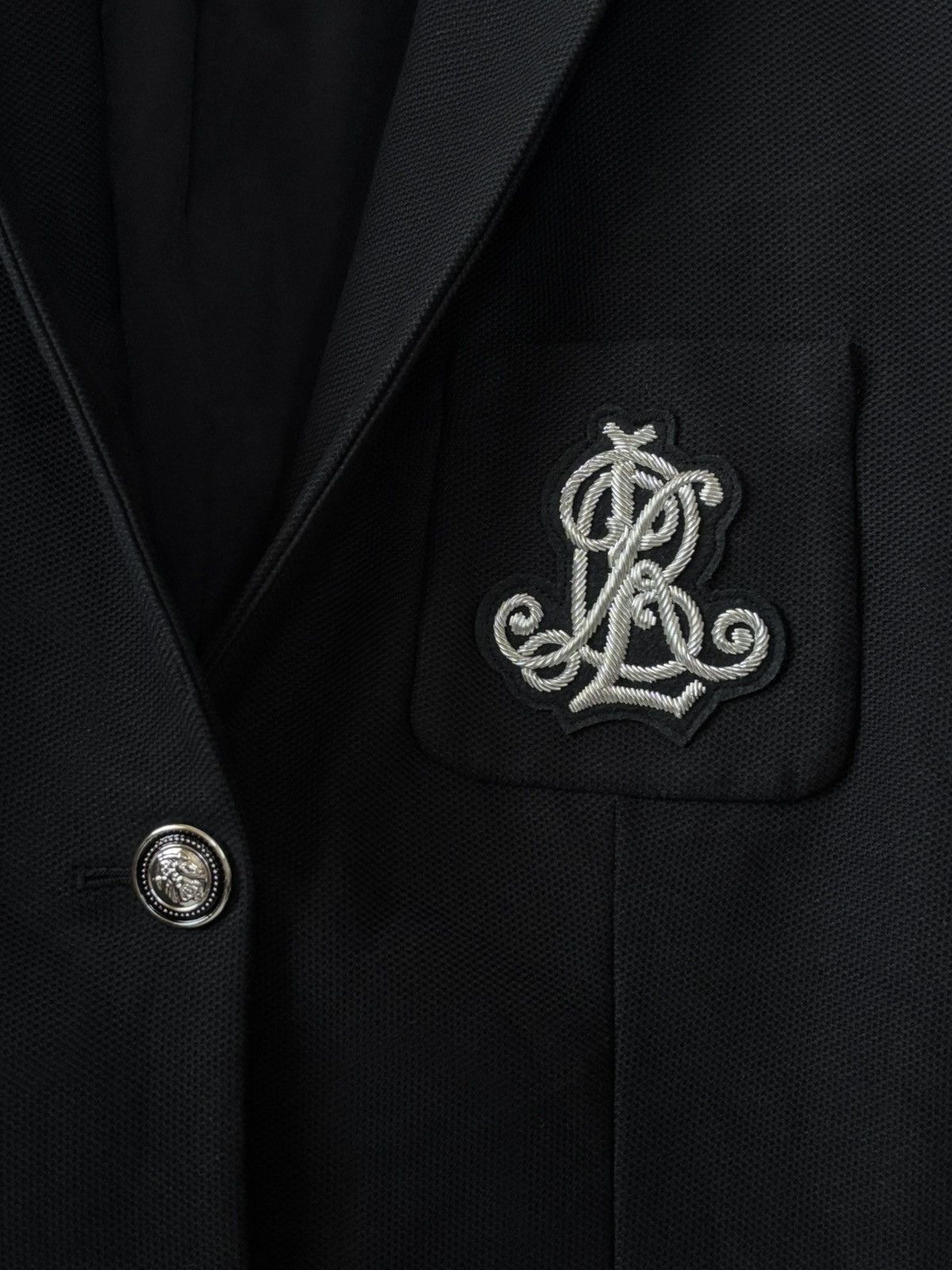 Ralph Lauren Black Label Ralph Lauren RL Embroidered blazer jacket Size S / US 4 / IT 40 - 7 Thumbnail