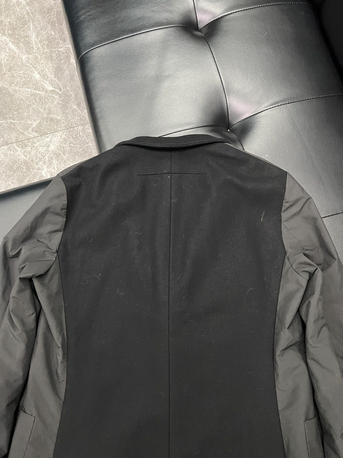 Givenchy Givenchy FW12 Nylon Panel Blazer Size 52S - 4 Thumbnail