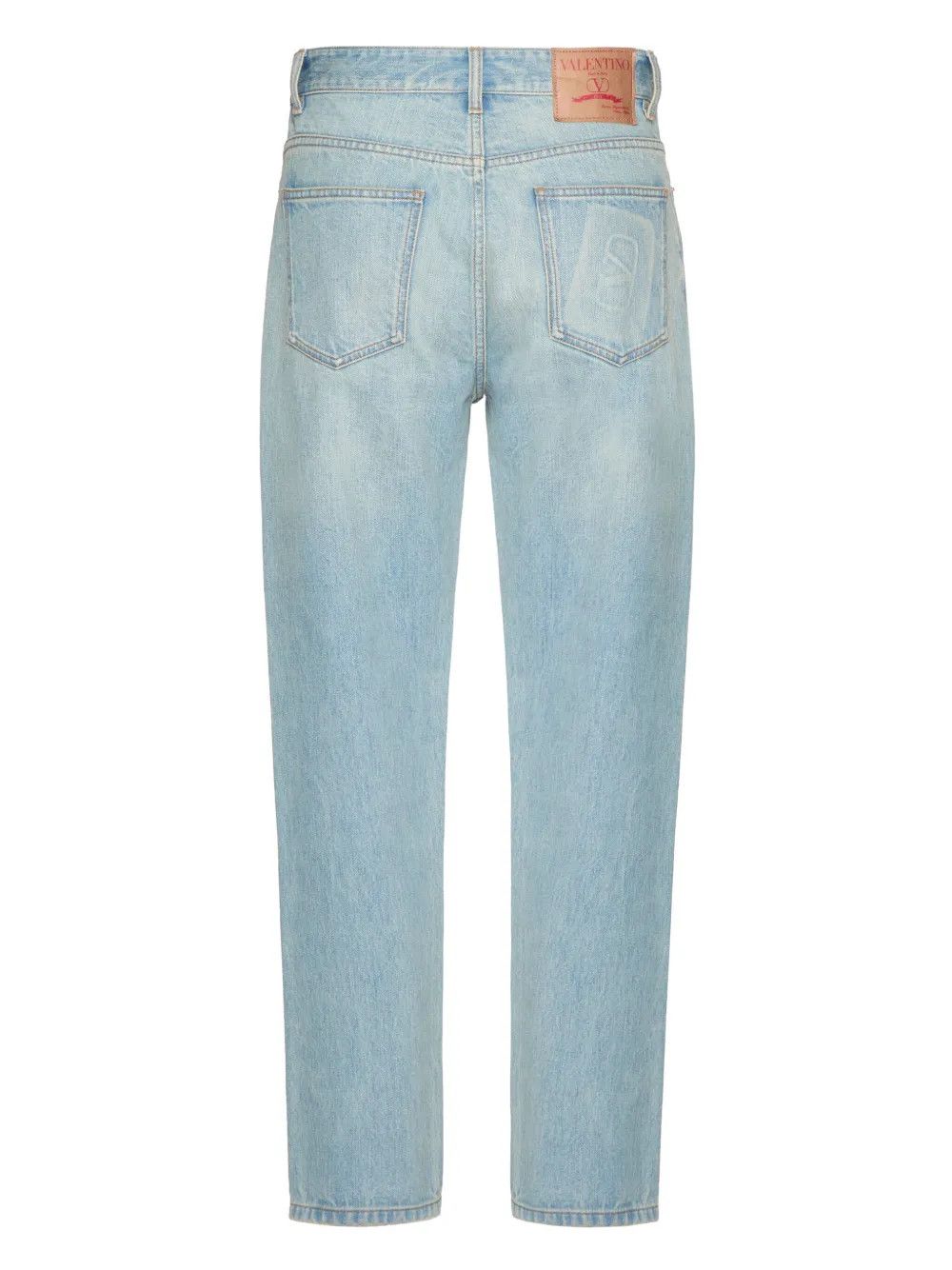 Valentino o1y0525 Denim Pant in Light Blue Size US 31 - 2 Thumbnail
