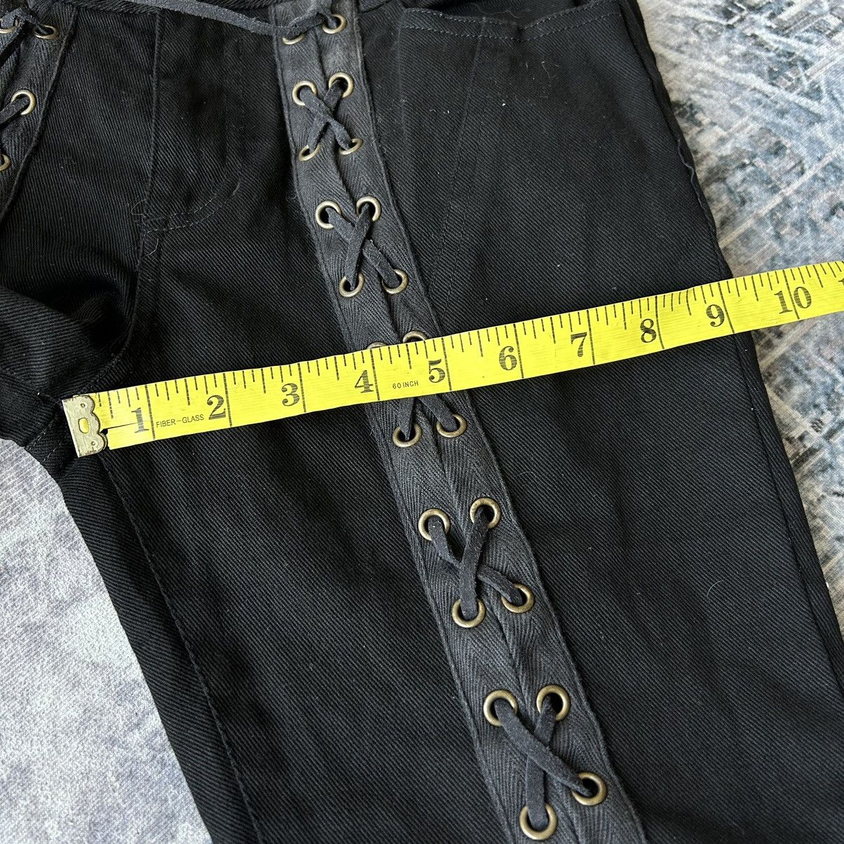 If Six Was Nine Flared Bondage Tactical Punk Sky Bomber Pants Size US 27 - 15 Thumbnail