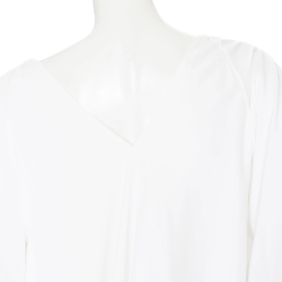 The Row The Row Lianne White V-Neck Tent Dress 2018 Size S / US 4 / IT 40 - 6 Thumbnail