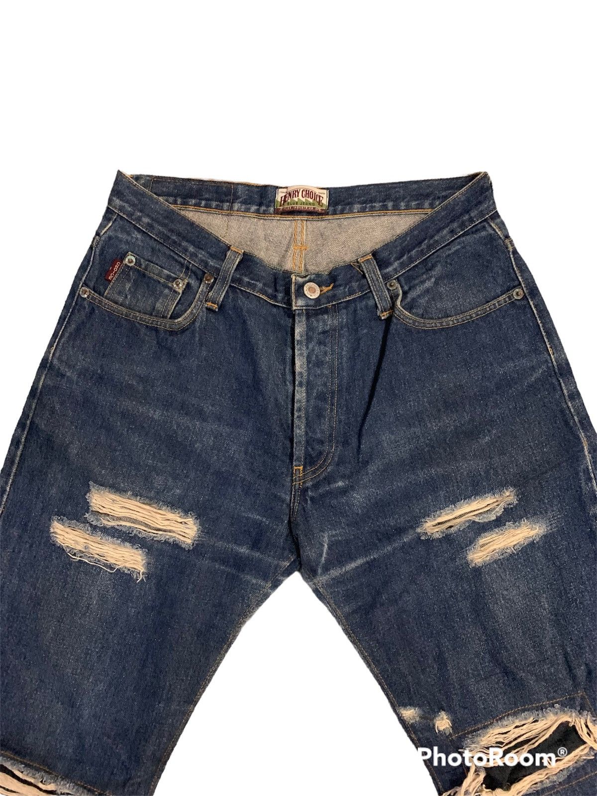 Denime Distressed/patchwork Denim kurt Cobain style Size US 30 / EU 46 - 5 Thumbnail
