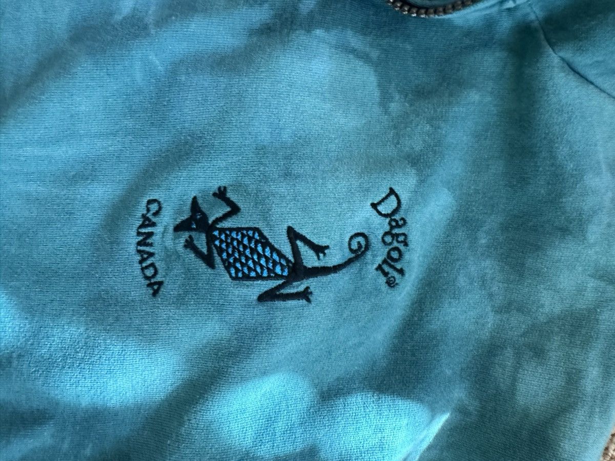 Vintage Dagoli canada quarter 90s vintage zip tie dye embroidery Size US M / EU 48-50 / 2 - 2 Thumbnail