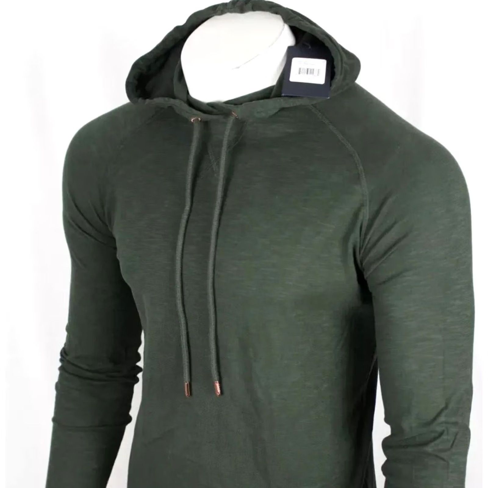 Vintage Good Man Brand Men's Legend Hoodie Long Sleeve Lightweight Green G317-1 Size US XXL / EU 58 / 5 - 4 Thumbnail