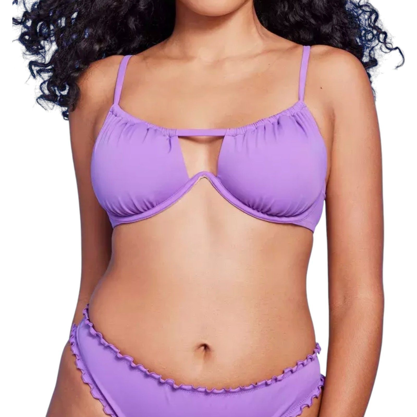 Other Shade & Shore - Women's Tunneled Neckline Underwire Bikini T Size ONE SIZE - 1 Thumbnail