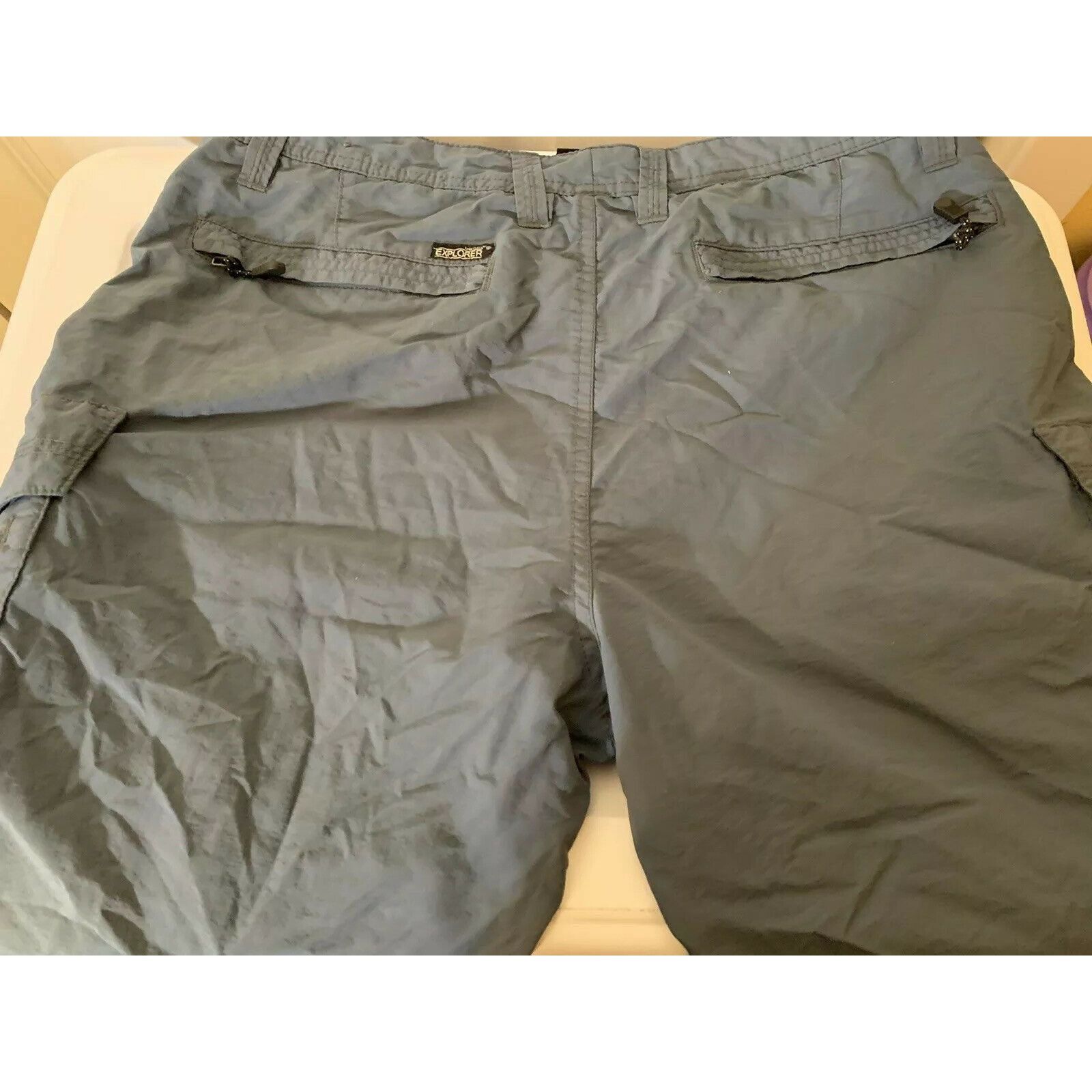 Burnside Burnside Explorer Men’s Sz 34 Cargo Shorts Blue Gray Size US 34 / EU 50 - 8 Thumbnail