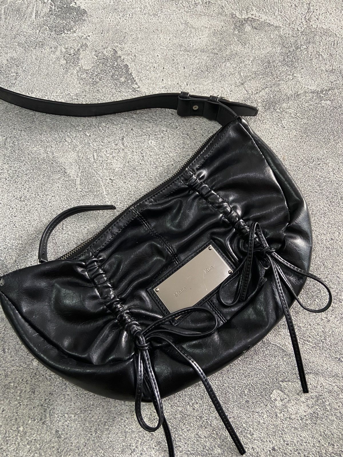 Matin Kim Martin kim half shirring ribbon shoulder bag Size ONE SIZE - 4 Thumbnail