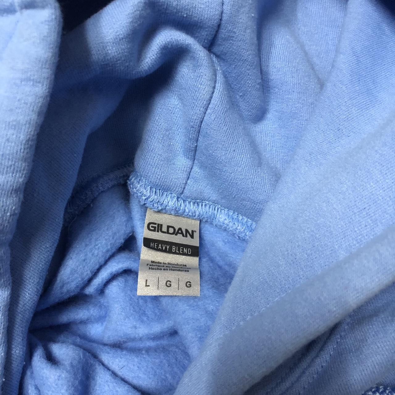 Gildan Blue Gildan heavy blend hoodie #hoodie Size US L / EU 52-54 / 3 - 3 Thumbnail