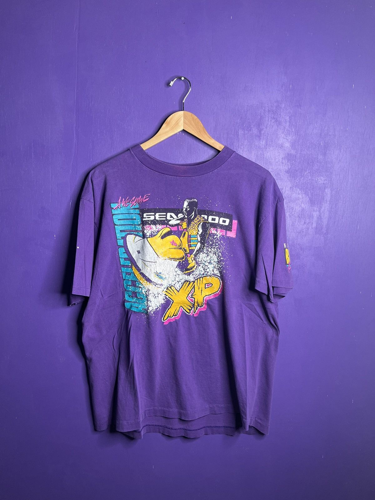 Vintage 80s Seadoo jet skis promo t-shirt
