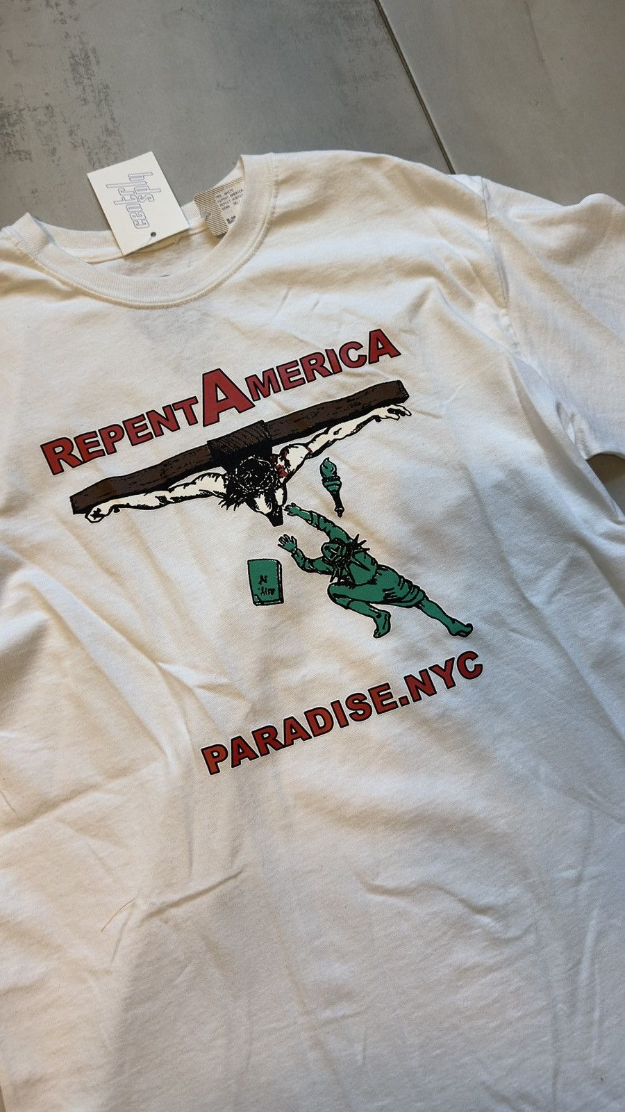 Opening Ceremony Opening Ceremony Repent America Tee Size US M / EU 48-50 / 2 - 3 Thumbnail