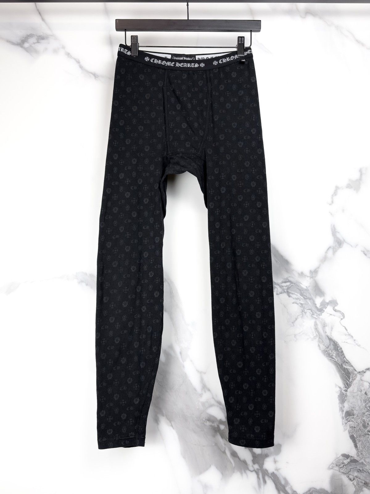 レッグウェア CHROME HEARTS Long Johns Mens Leggings Men's Chrome Hearts Leggings | Grailed