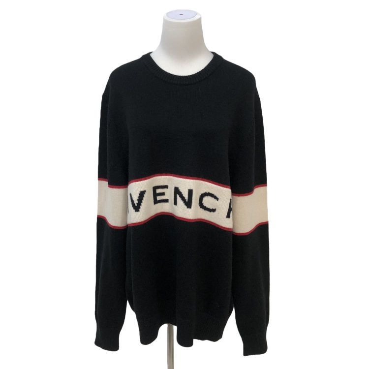 Givenchy Givenchy Logo Colorblock Sweater Size XXL Size US XXL / EU 58 / 5 - 1 Thumbnail