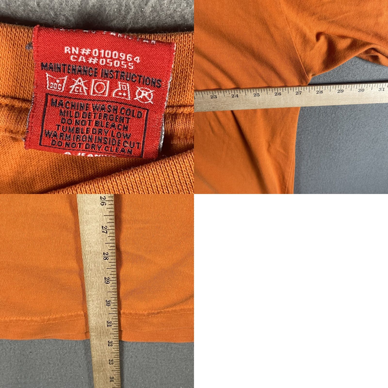 Akademiks Akademiks Shirt Mens 3XL Orange Zero-Nine Builders Society Graphic Tee Urban Size US XXL / EU 58 / 5 - 8 Thumbnail
