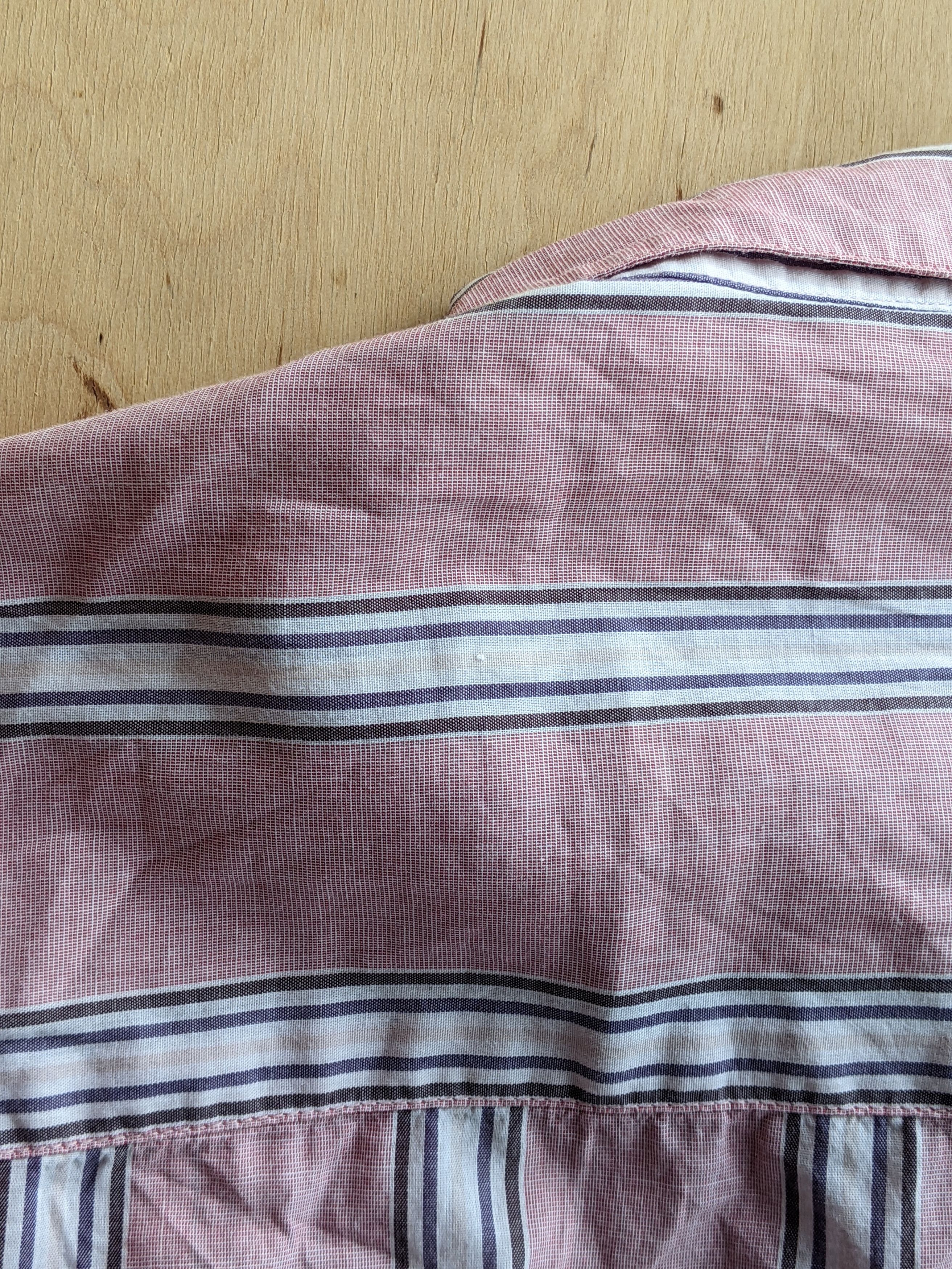Hugo × Hugo Boss Hugo Boss Stripe Pink Longsleeve Cotton Shirt Size M Elvi Size US M / EU 48-50 / 2 - 14 Thumbnail