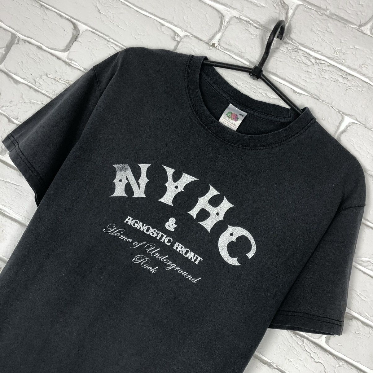 Band Tees Agnostic Front NYHC hardcore vintage tee t shirt Size US M / EU 48-50 / 2 - 2 Thumbnail