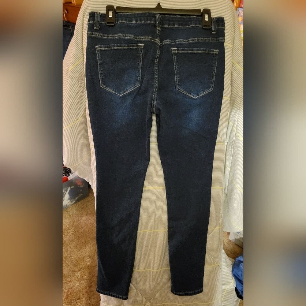 Other Blue Turtle Size 11 Denim Jeans Skinny Stretch Jeans Size 32" / US 10 / IT 46 - 5 Thumbnail