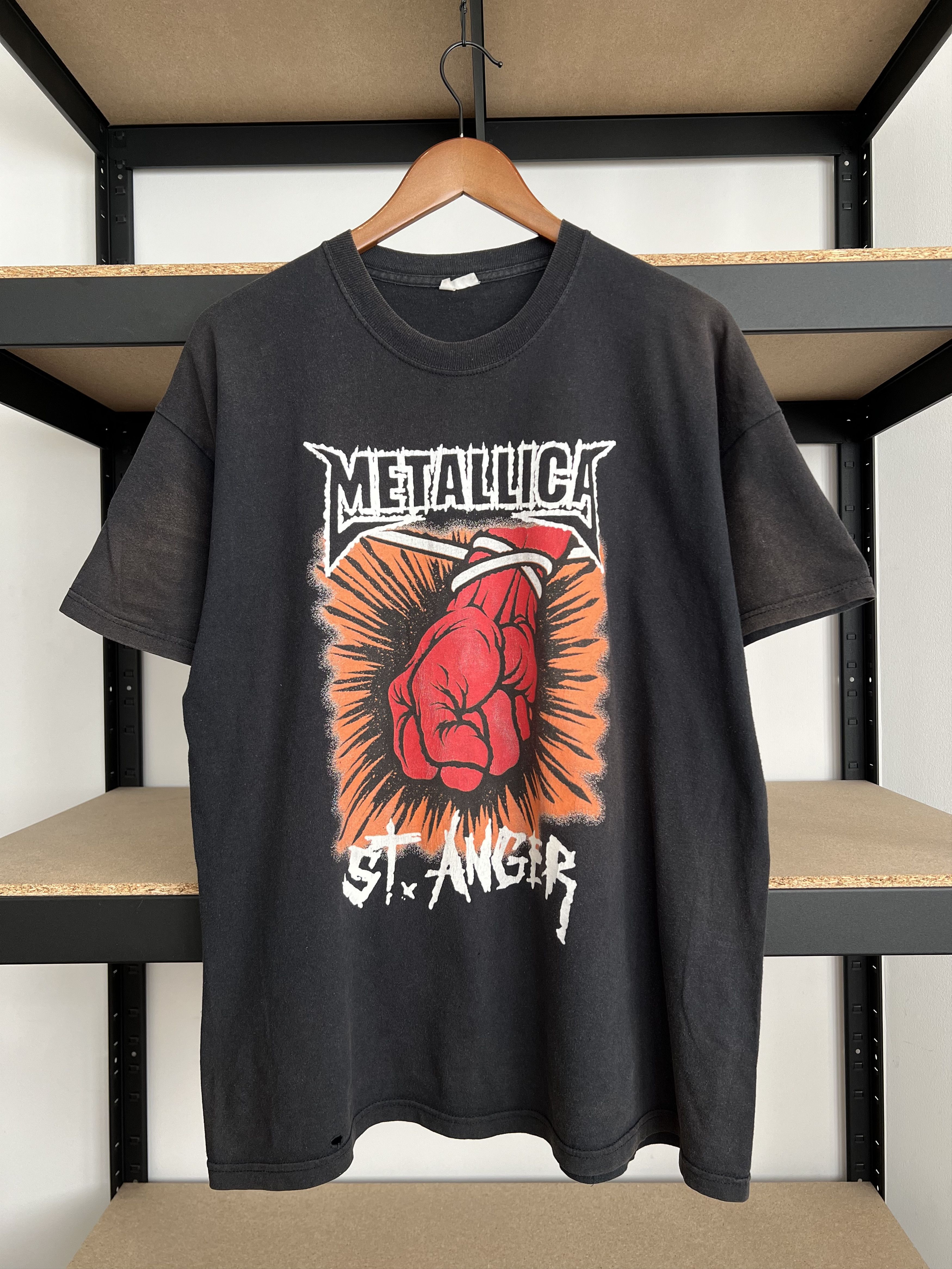 Band Tees Vintage 2004 Metallica St. Anger Download Donington T-shirt Size US XL / EU 56 / 4 - 2 Thumbnail