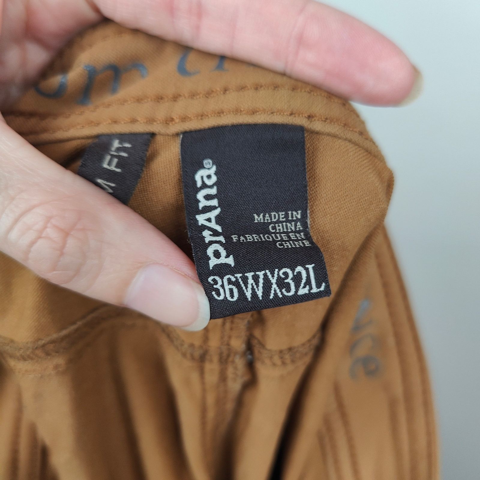 Prana Prana Brion Pants Mens 36x32 Sepia Brown Tan Outdoors Size US 36 / EU 52 - 10 Thumbnail