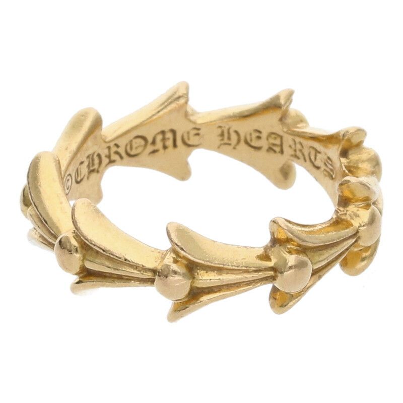 Chrome Hearts Gold Ring 22k Cross Tail Grailed 