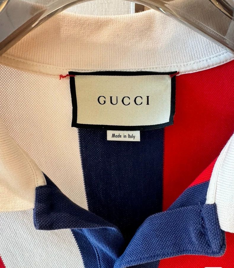 Gucci Gucci Striped Polo Shirt 2503-Nextarrow Size US M / EU 48-50 / 2 - 3 Thumbnail