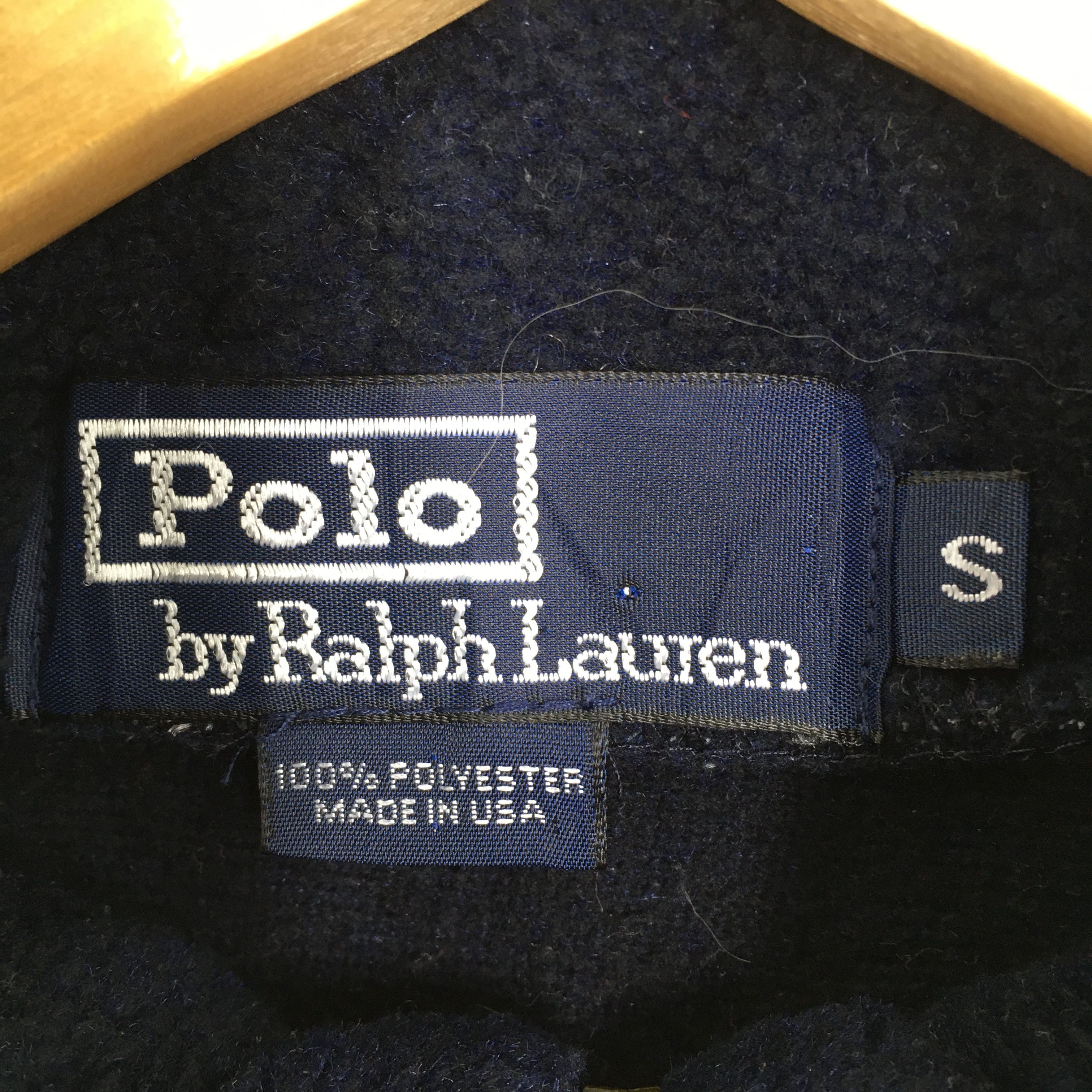 Polo Ralph Lauren × Vintage Vintage Polo Ralph Lauren Fleece Sweatshirt Small Size US S / EU 44-46 / 1 - 6 Thumbnail