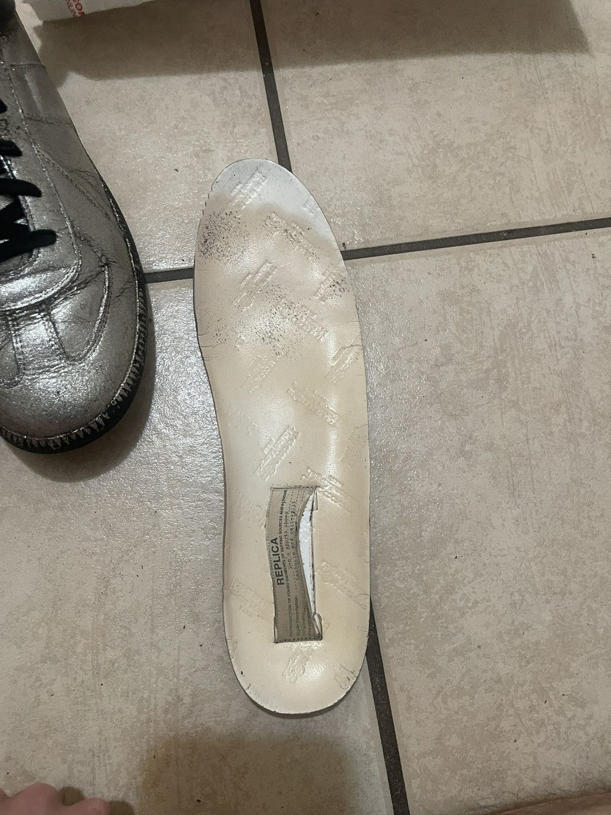 Maison Margiela Maison Margiela Glitter Replica GAT Size 44 Made in Italy Size US 11 / EU 44 - 10 Thumbnail