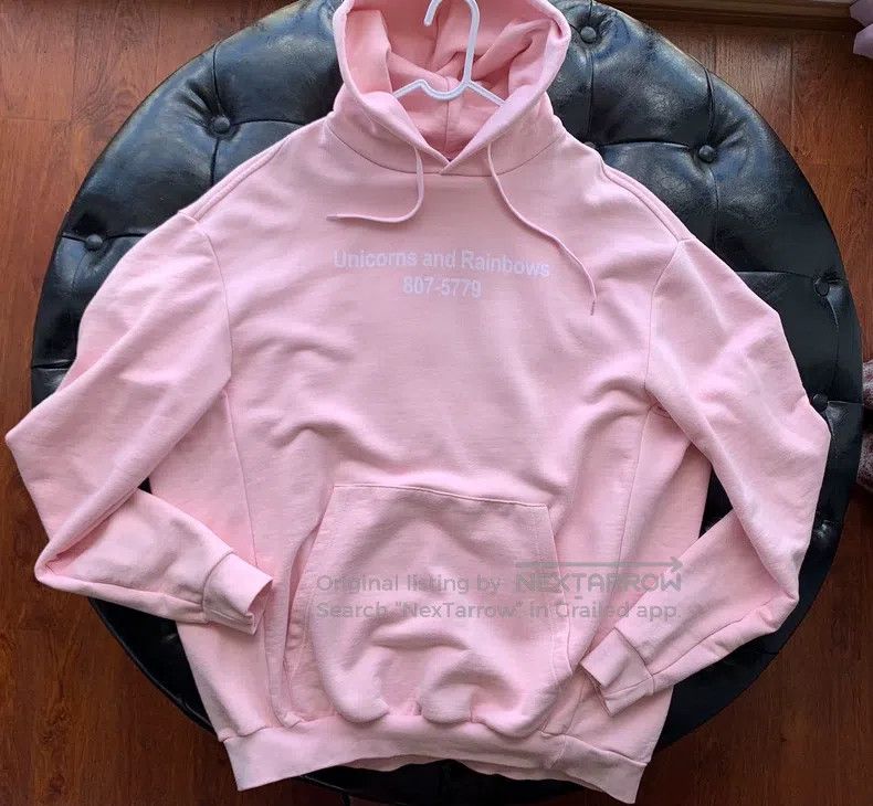 Vetements Vetements Rose pink unicorn hoodie Size US S / EU 44-46 / 1 - 1 Thumbnail