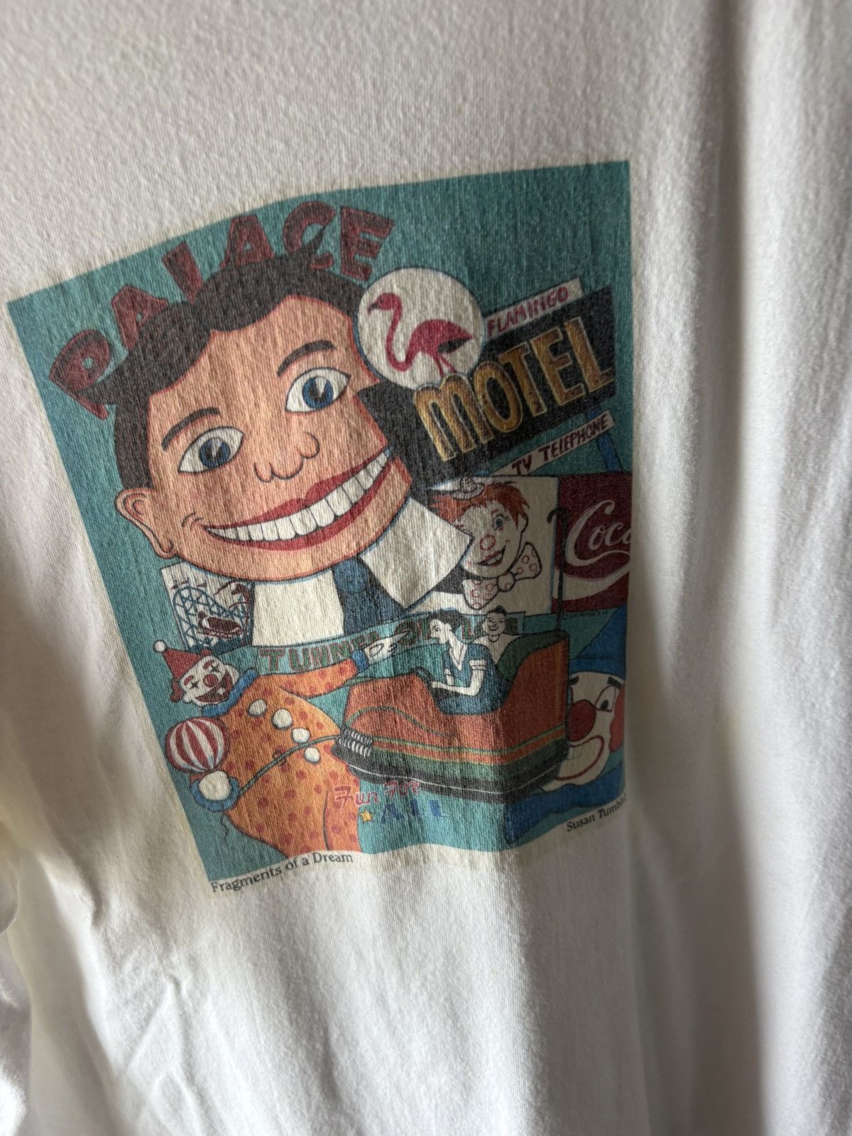 Band Tees 1992 Palace Fragments of a Dream T-Shirt Size US XXL / EU 58 / 5 - 2 Thumbnail
