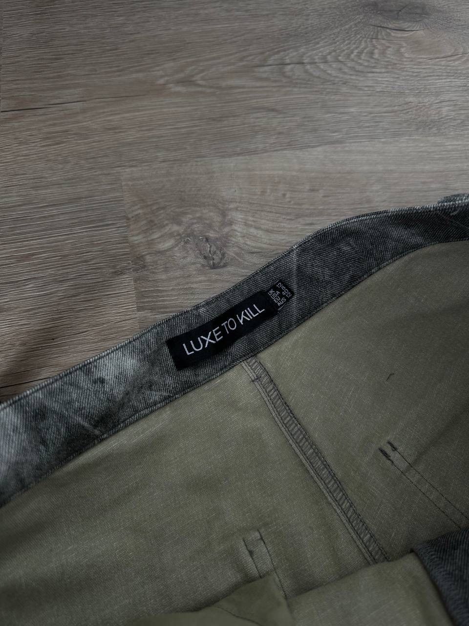 Japanese Brand Vintage Japanese Gray Pocket Cargo Avant Garde Pants Size US 30 / EU 46 - 6 Thumbnail