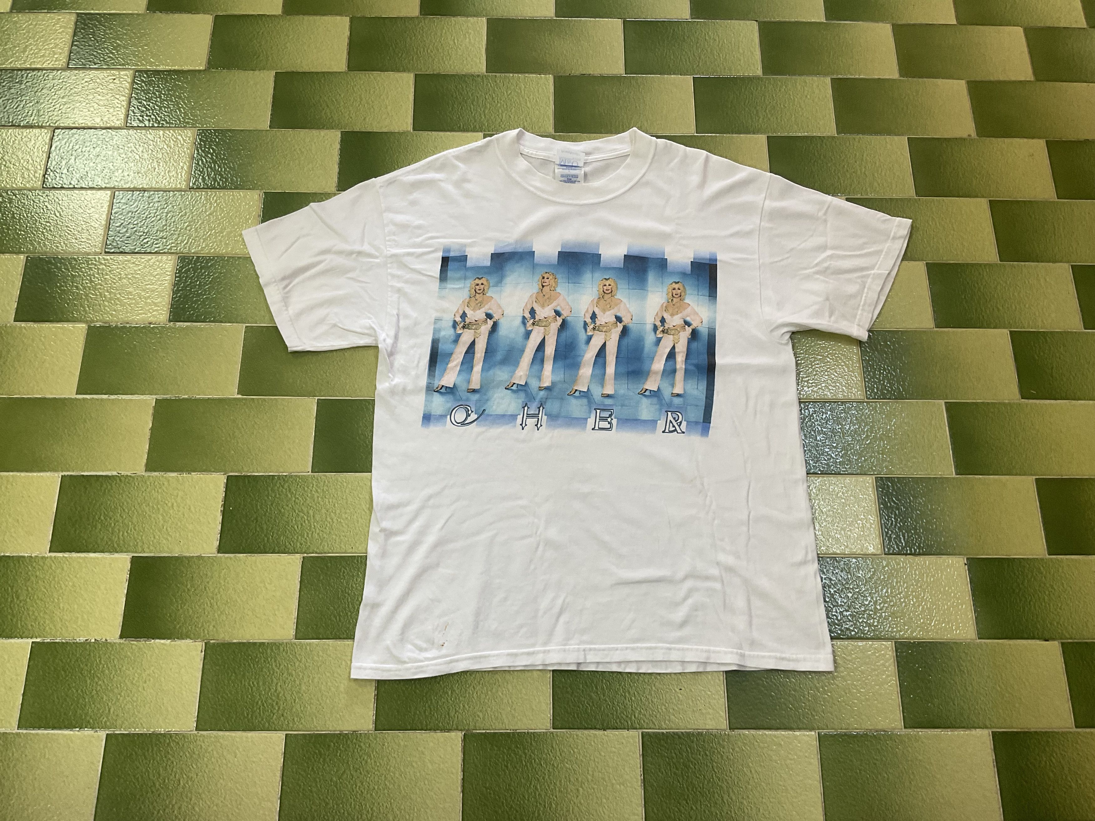 Vintage Cher Living Proof Farewell Tour 2002 T-Shirt