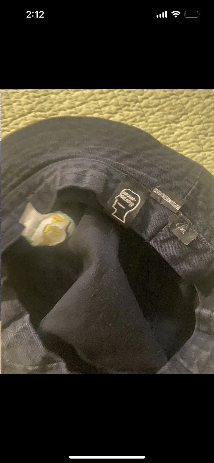 A24 × Brain Dead A24 x Brain Dead logo Bucket Hat Limited Edition Large/XL Size ONE SIZE - 4 Thumbnail