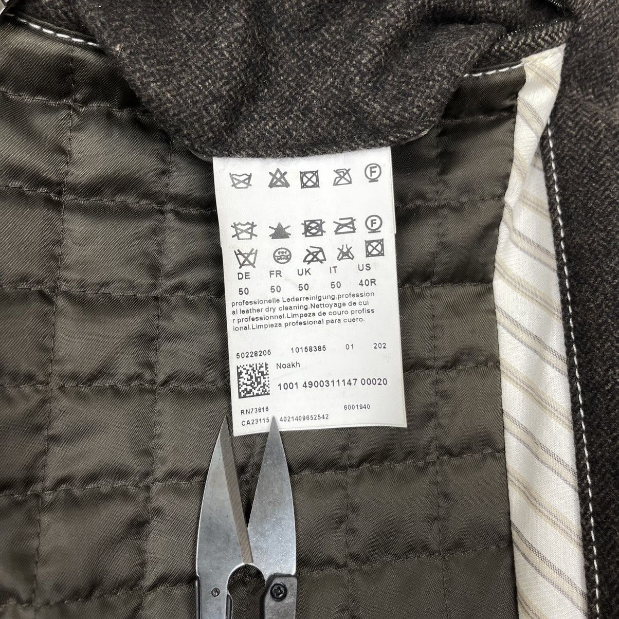 Hugo Boss Hugo Boss Noakh Lamb Leather Pocket Jacket Brown Size US M / EU 48-50 / 2 - 12 Thumbnail
