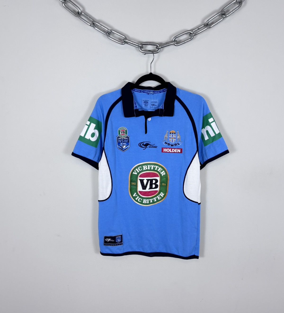 Other NSW New South Wales Blues NWT State Of Origin 2017 Jersey Size US S / EU 44-46 / 1 - 1 Thumbnail