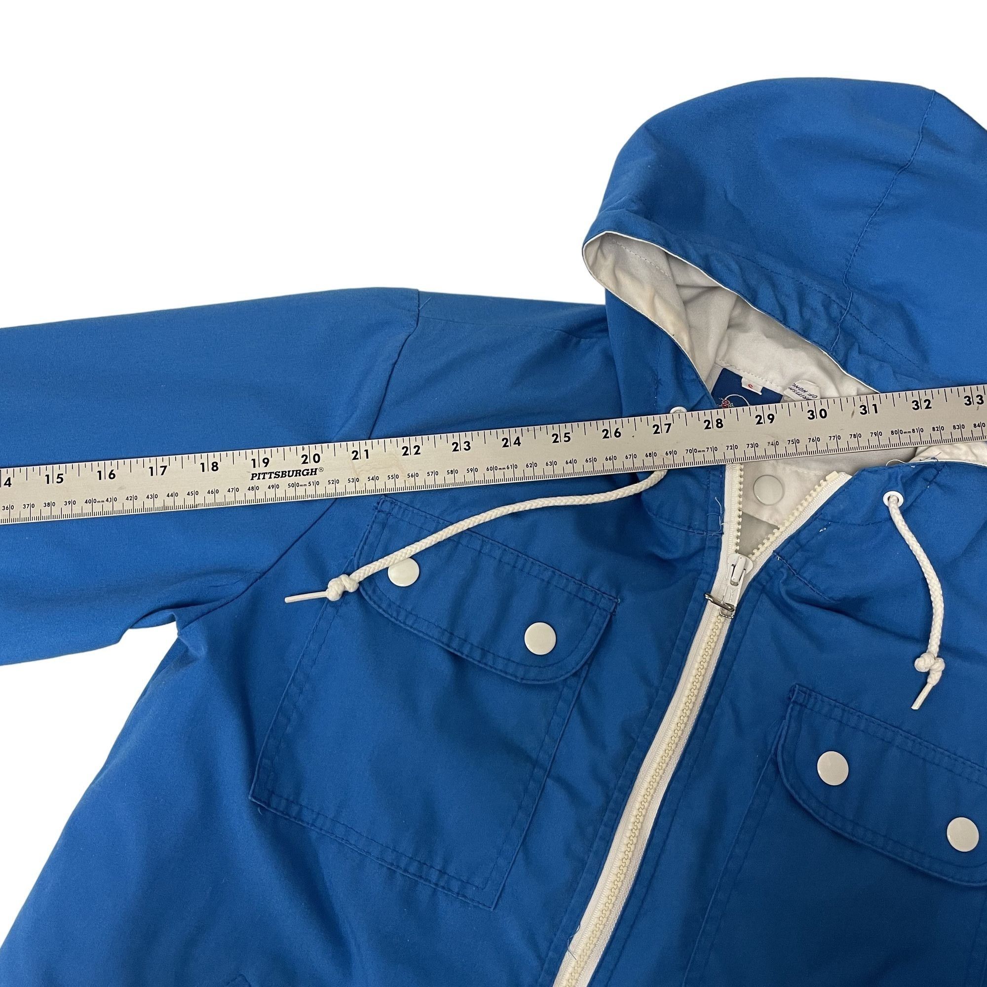 Ocean Pacific Vtg OP Ocean Pacific 4 Pocket Coat HOODIE Lined Jacket Size US S / EU 44-46 / 1 - 8 Thumbnail