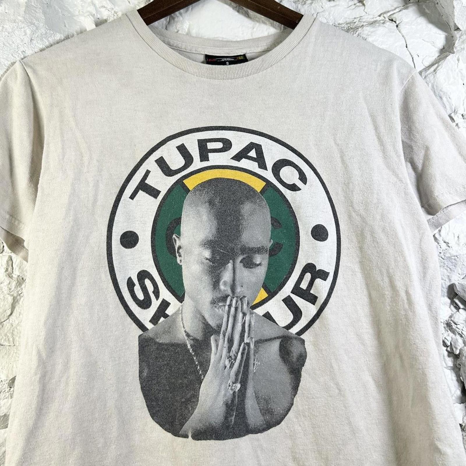 Other Vtg Tupac Shakur Cross Colours Rap Tee Size Medium Size US M / EU 48-50 / 2 - 1 Thumbnail