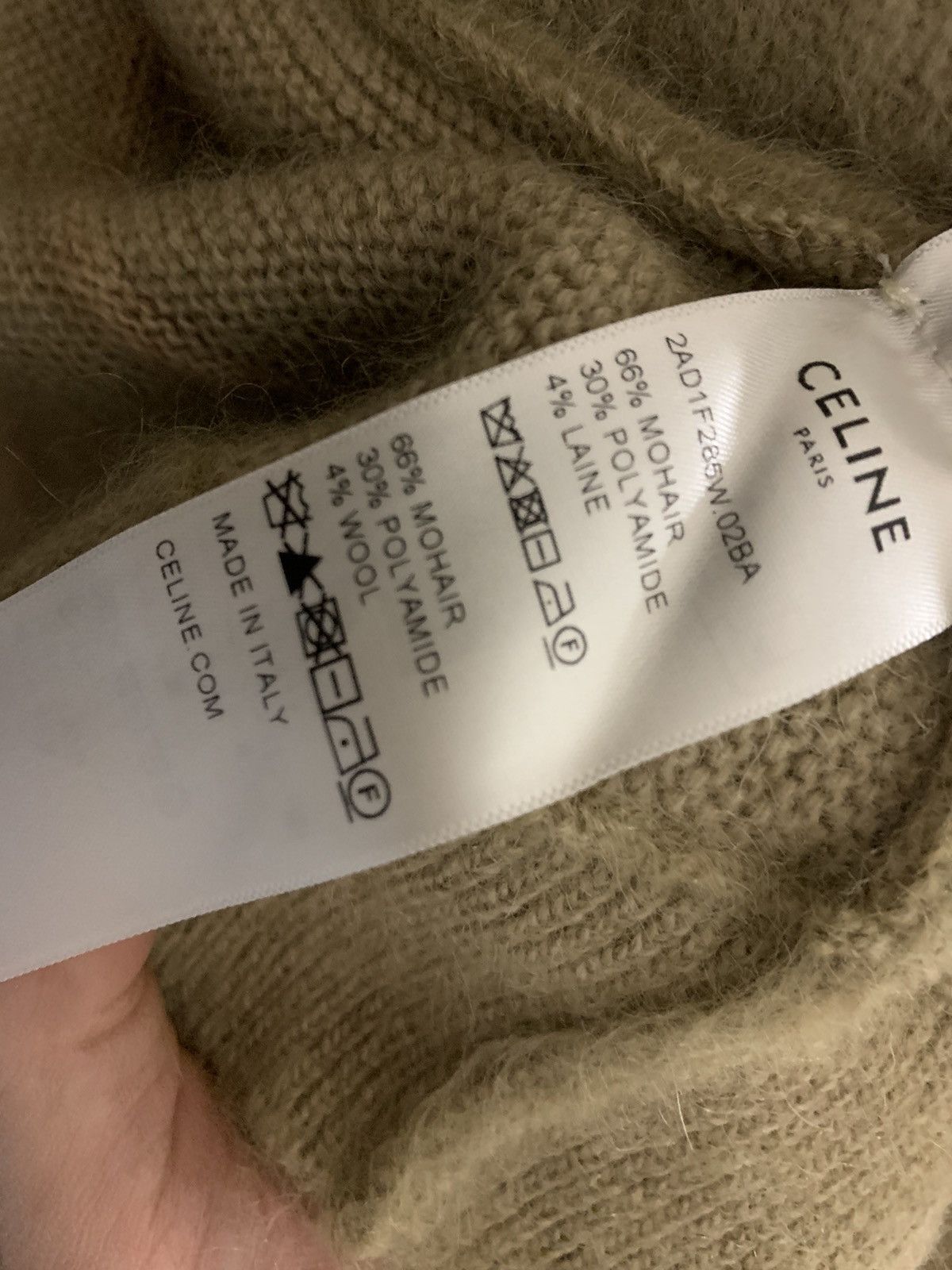 Celine CELINE 2024 mohair cardigan XL Size US XL / EU 56 / 4 - 4 Thumbnail