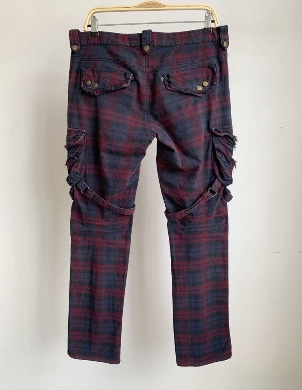 Seditionaries × Vintage 🔥🔥🔥 VTG APESTEIN Seditionaries punk bondage/Cargo Size US 35 - 2 Thumbnail